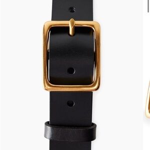 Babaton Rectangle Leather Belt